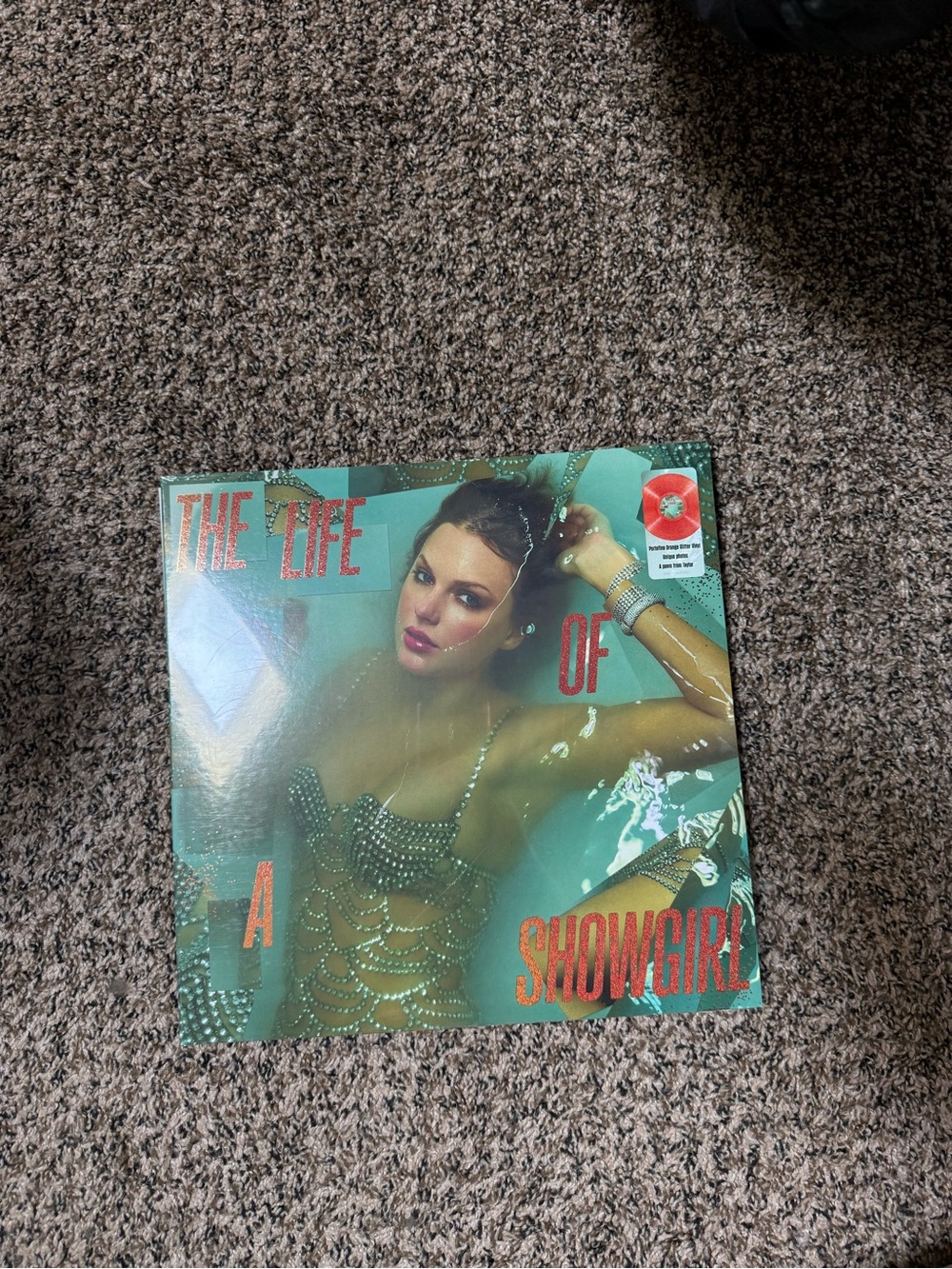 The Life of a Showgirl Vinyl Record - Taylor Swift